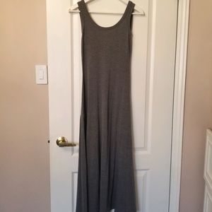 Used grey maxi dress